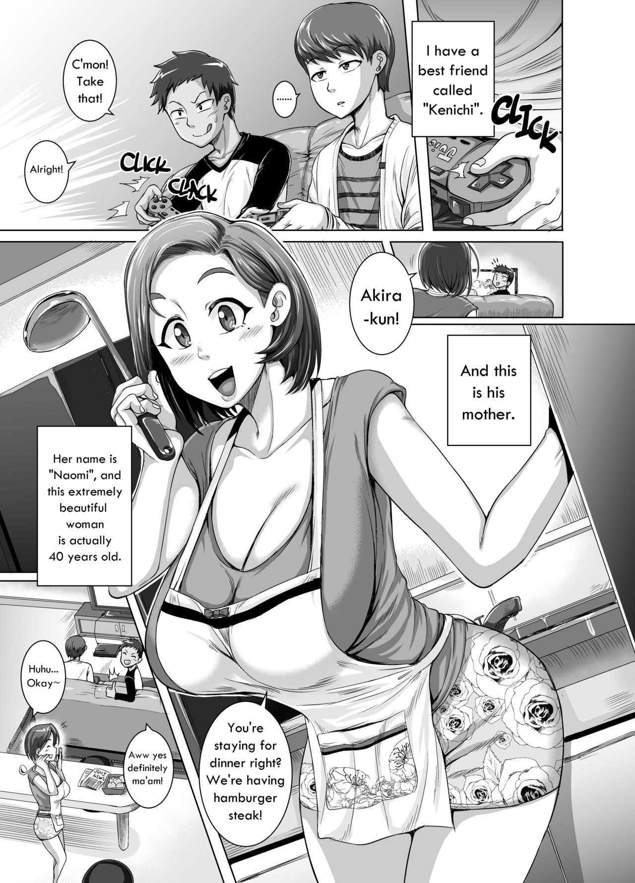 Naomi-san's my Sex-Friend 1+2 page 1 full
