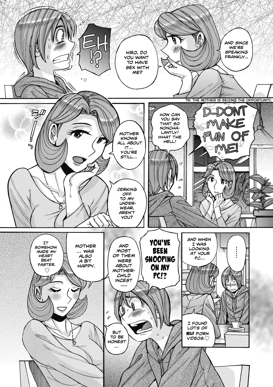Ore no Kaa-san ga Itsu made mo Erosugiru Ch. 1-4 page 5 full