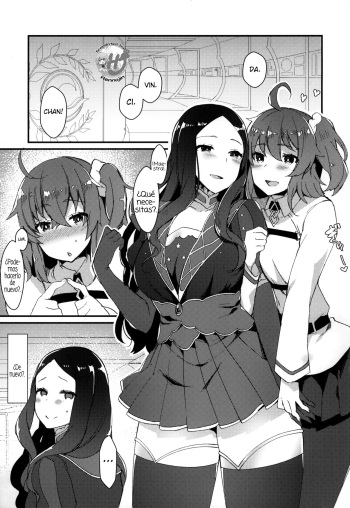 (C94) [anoprimal (Anoshabu)] Per Lui ~ Futanari Gudako to Futanari da Vinci-chan ga Ichaicha suru Hon ~ (Fate/Grand Order) [Spanish] cover