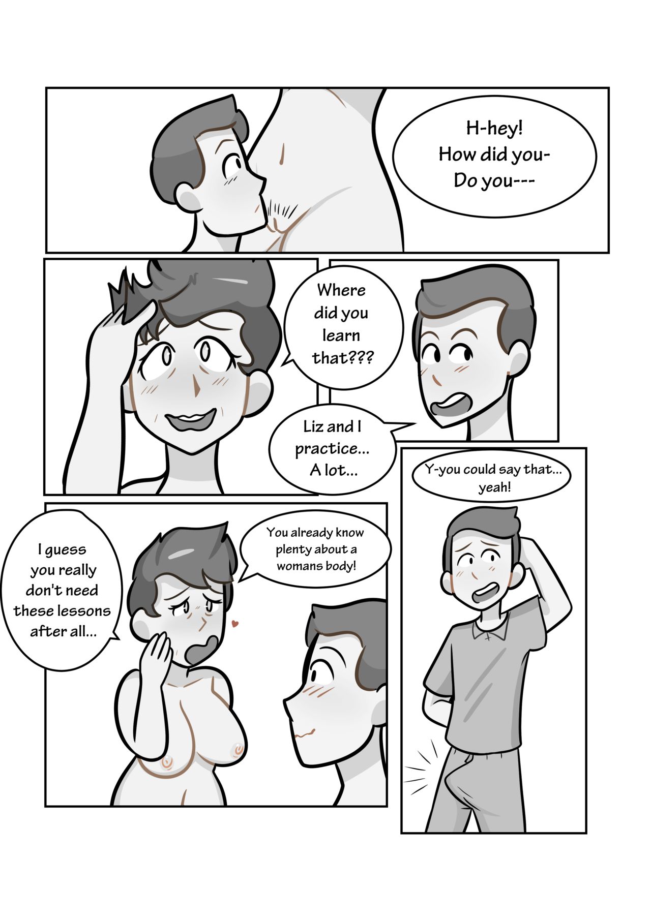Uhh Mom Why Are You Taking Your Clothes Off  By DeadEndDraws page 12 full