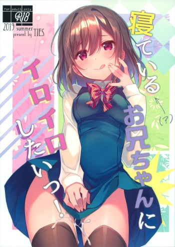 (C96) [TIES (Takei Ooki)] Neteiru (?) Onii-chan ni Iroiro Shitai! cover