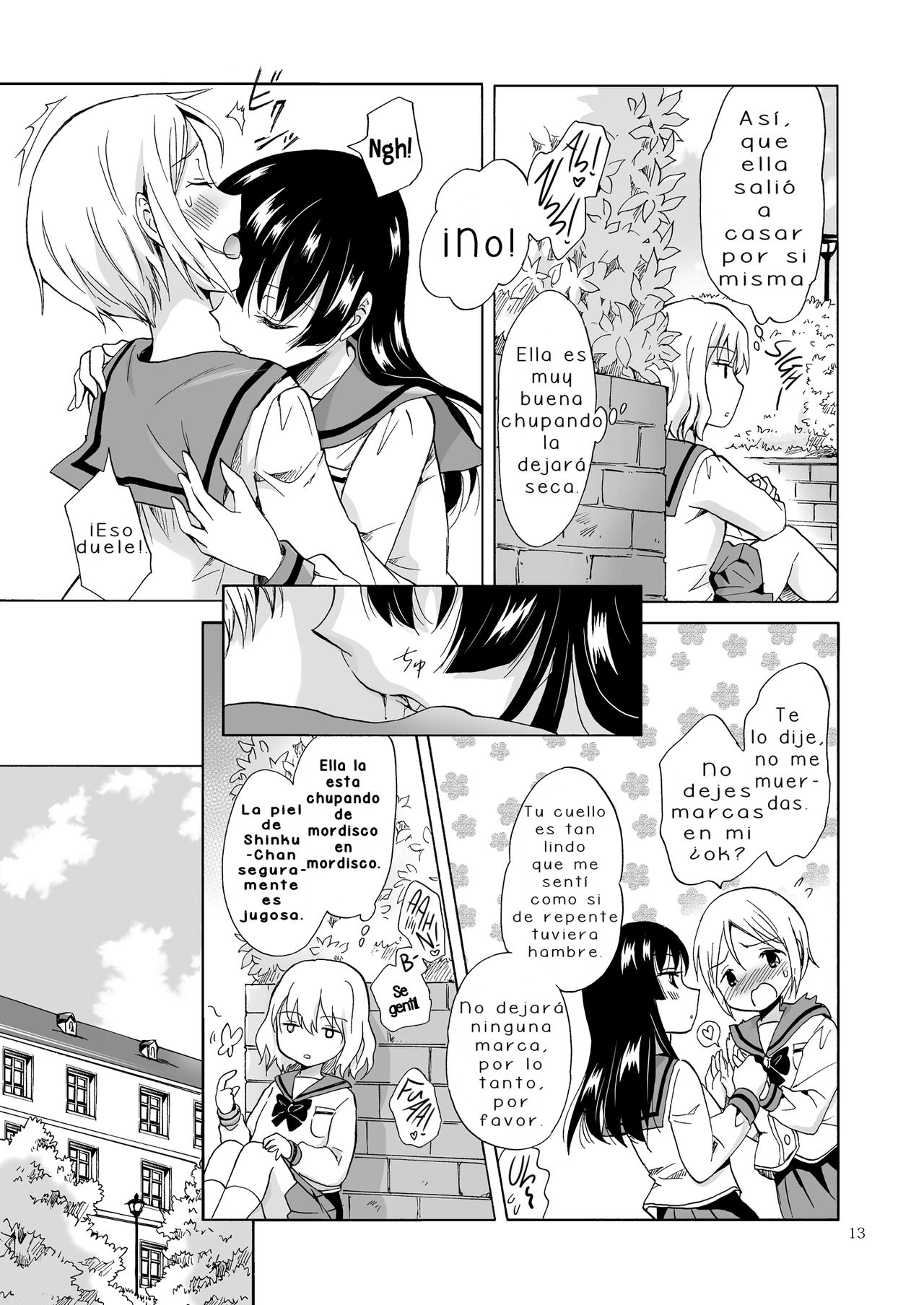 Chuu Shite Vampire Girls -Kakyuusei ni Oshioki o- | Kiss Me! Vampire Girls -Punishing a Junior- page 9 full