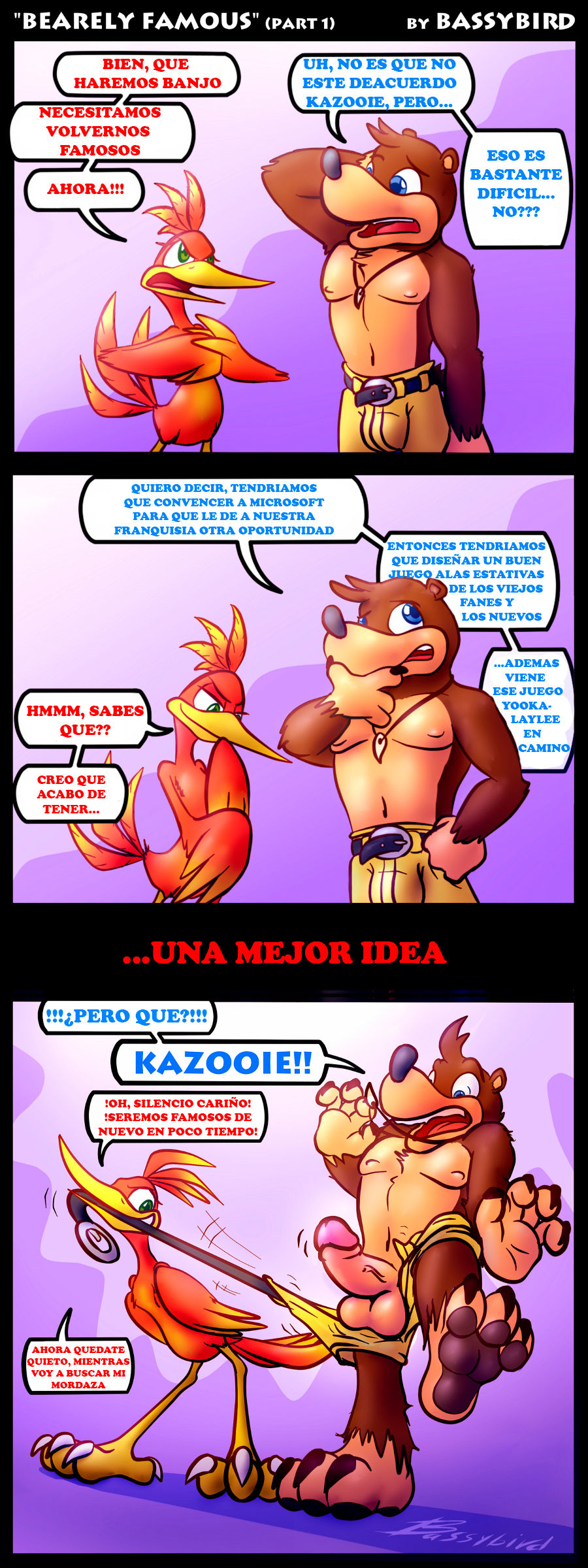 Bearely Famous by Bassybird page 1 full