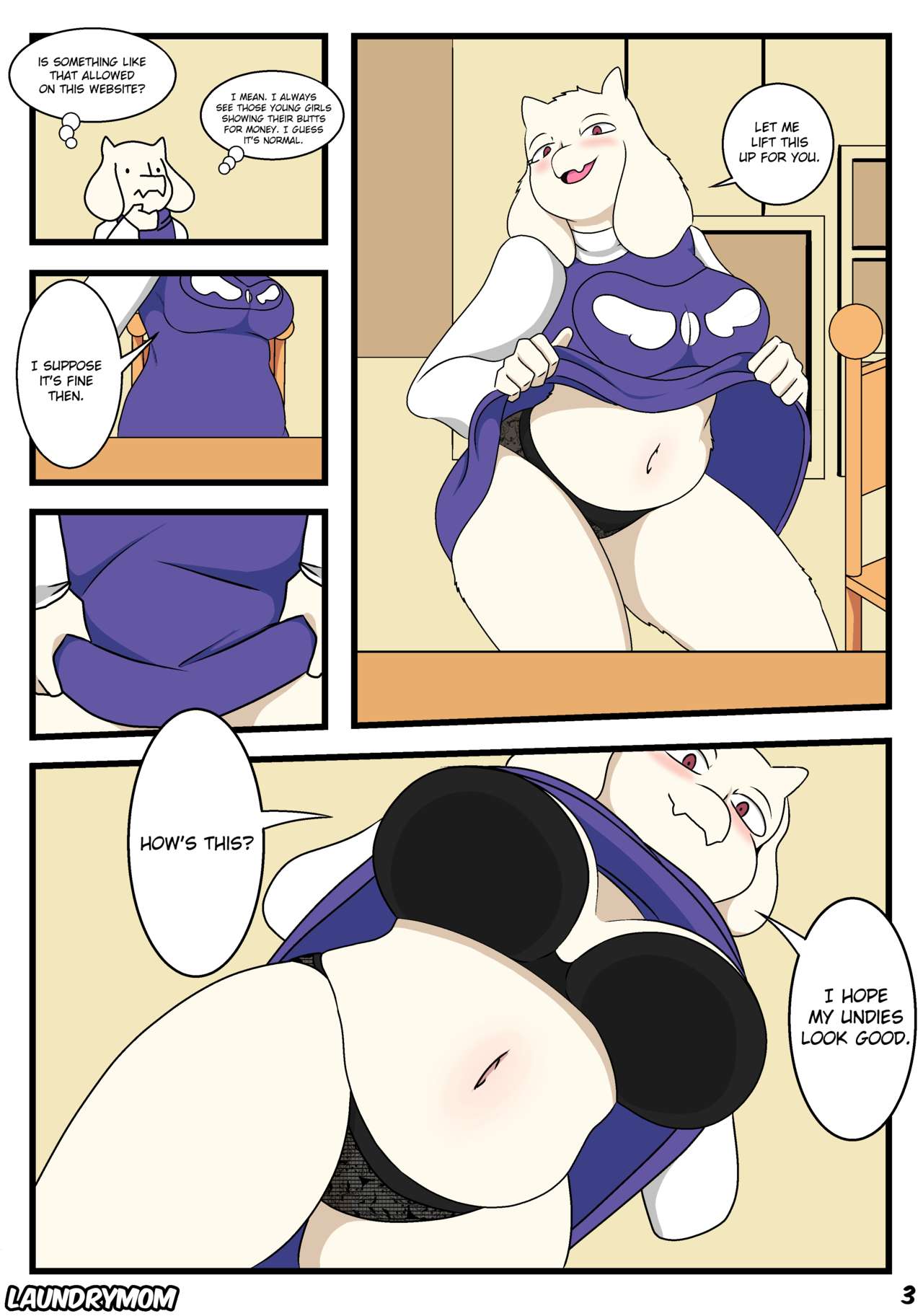 Toriel Private Show page 4 full