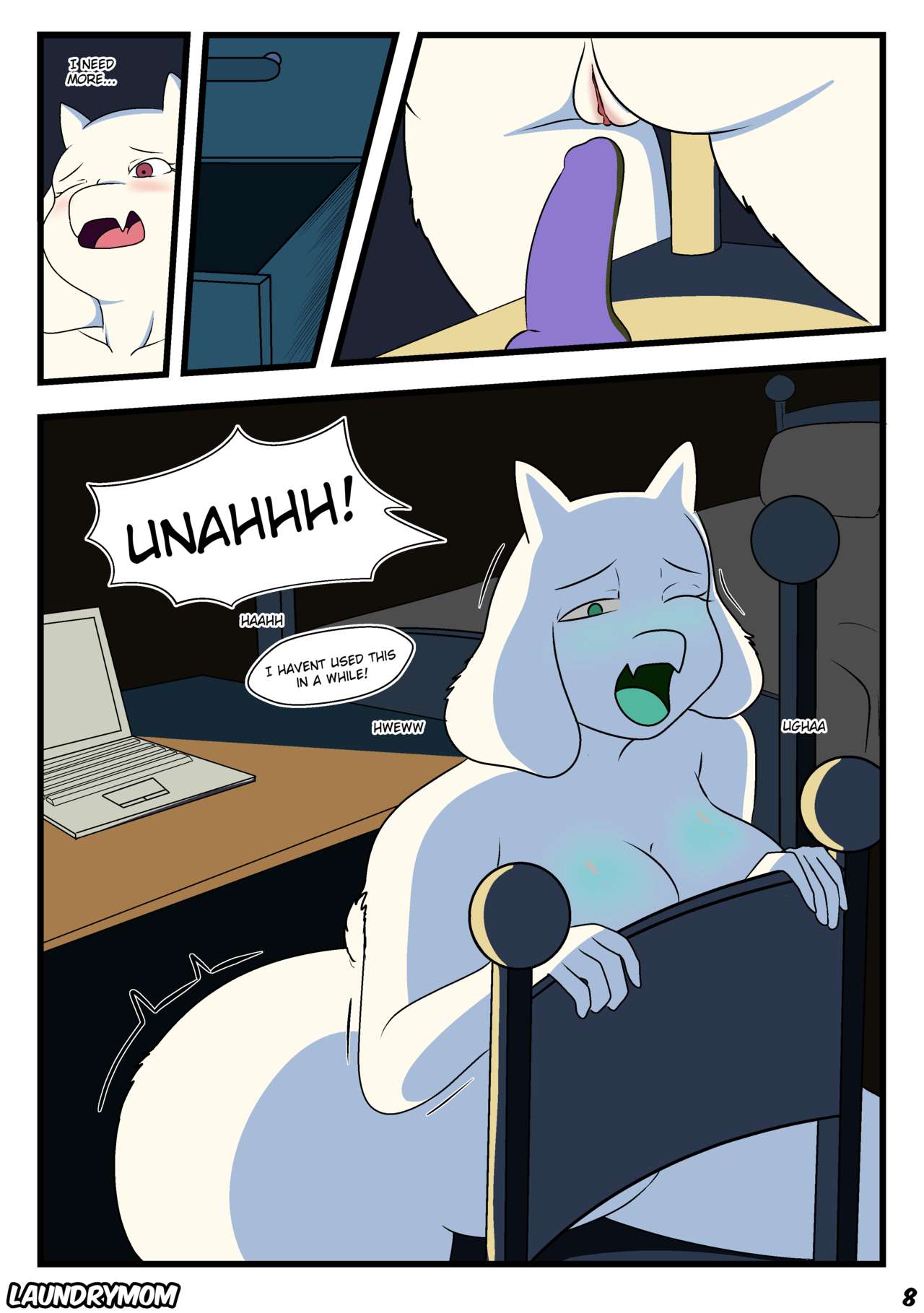 Toriel Private Show page 9 full