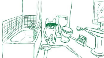 [Blargsnarf] Adventure Time - Toilet (sketches) cover