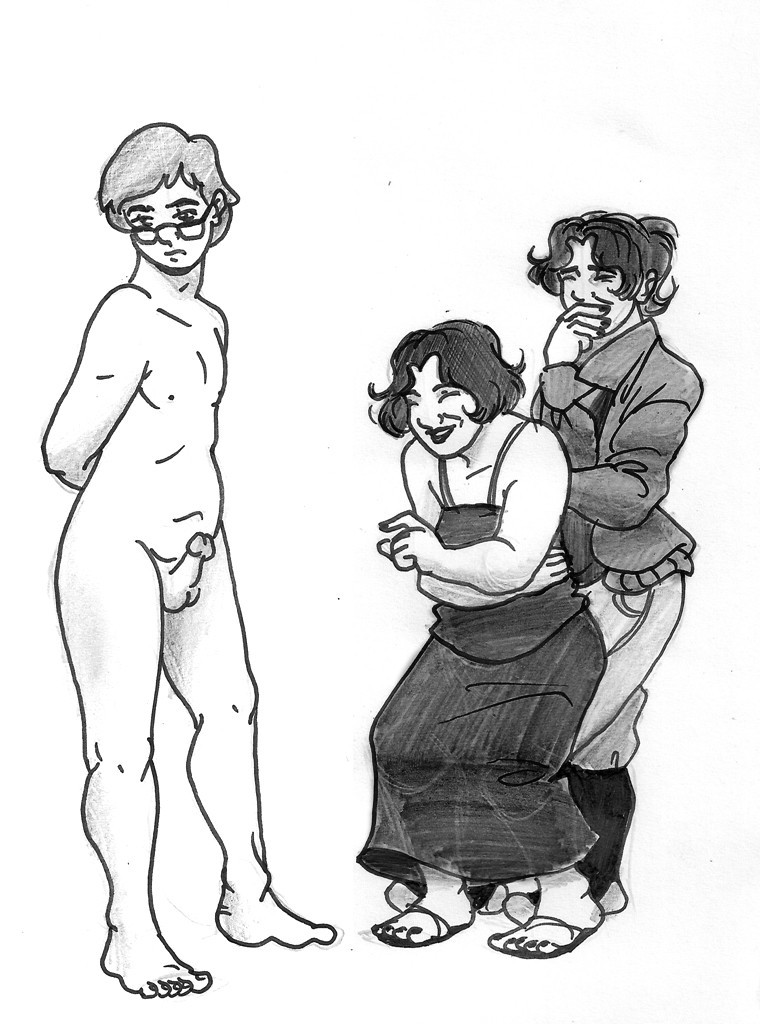 Old Sissy Femdom Art page 7 full