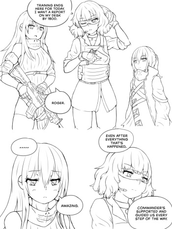 [Physisyoon] Double Life of the Female Commander (Girls' Frontline) [English] cover