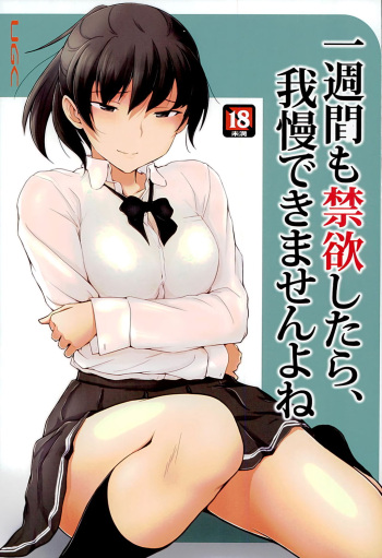 (C89) [UGC (Sasaki Akira)] Isshuukan mo Kinyoku Shitara, Gaman Dekimasen yo ne | If I abstain for a whole week, I won't be able to endure it (Amagami) [English] [AnonymousTest] cover