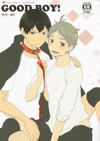 (C87) [Kakusei Desire (Kurot)] Good Boy! (Haikyuu!!) [English] cover