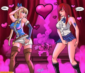 [Psicoero] Lesbian Love Potion (Fairy Tail) [Spanish] cover