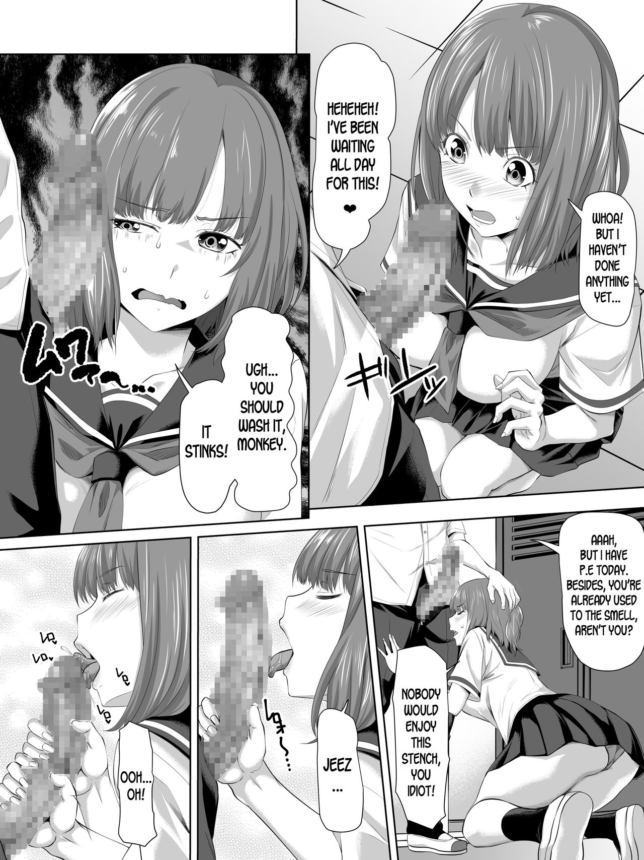 Galge no Shujinkou no you na Motemote Danshi ga Locker no Juunin ni Naru Made + Omake page 7 full