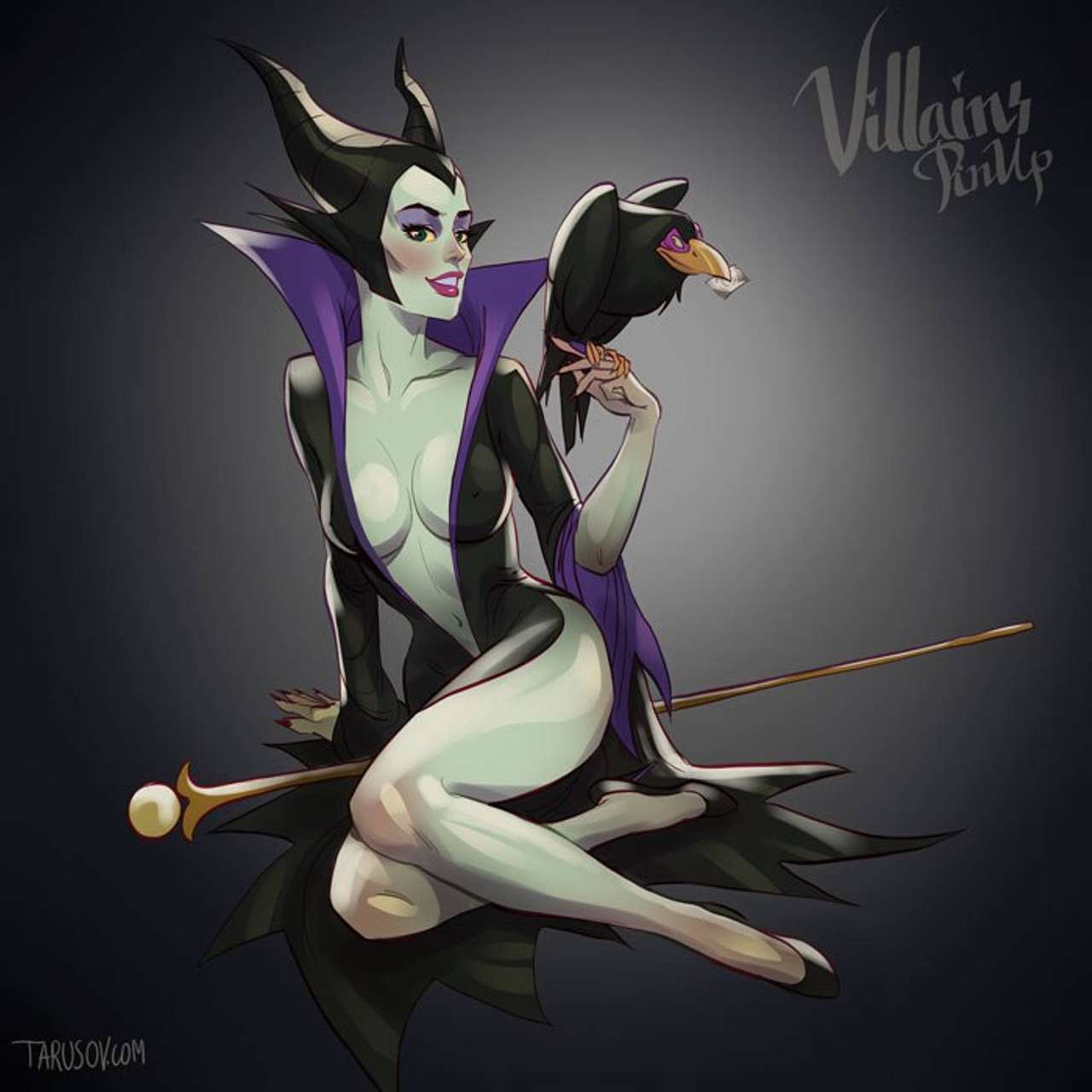 Villains Pinup page 11 full