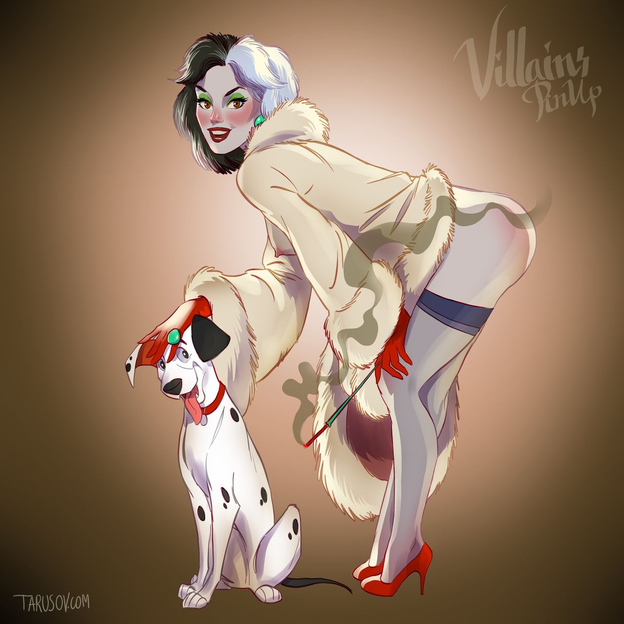 Villains Pinup page 7 full