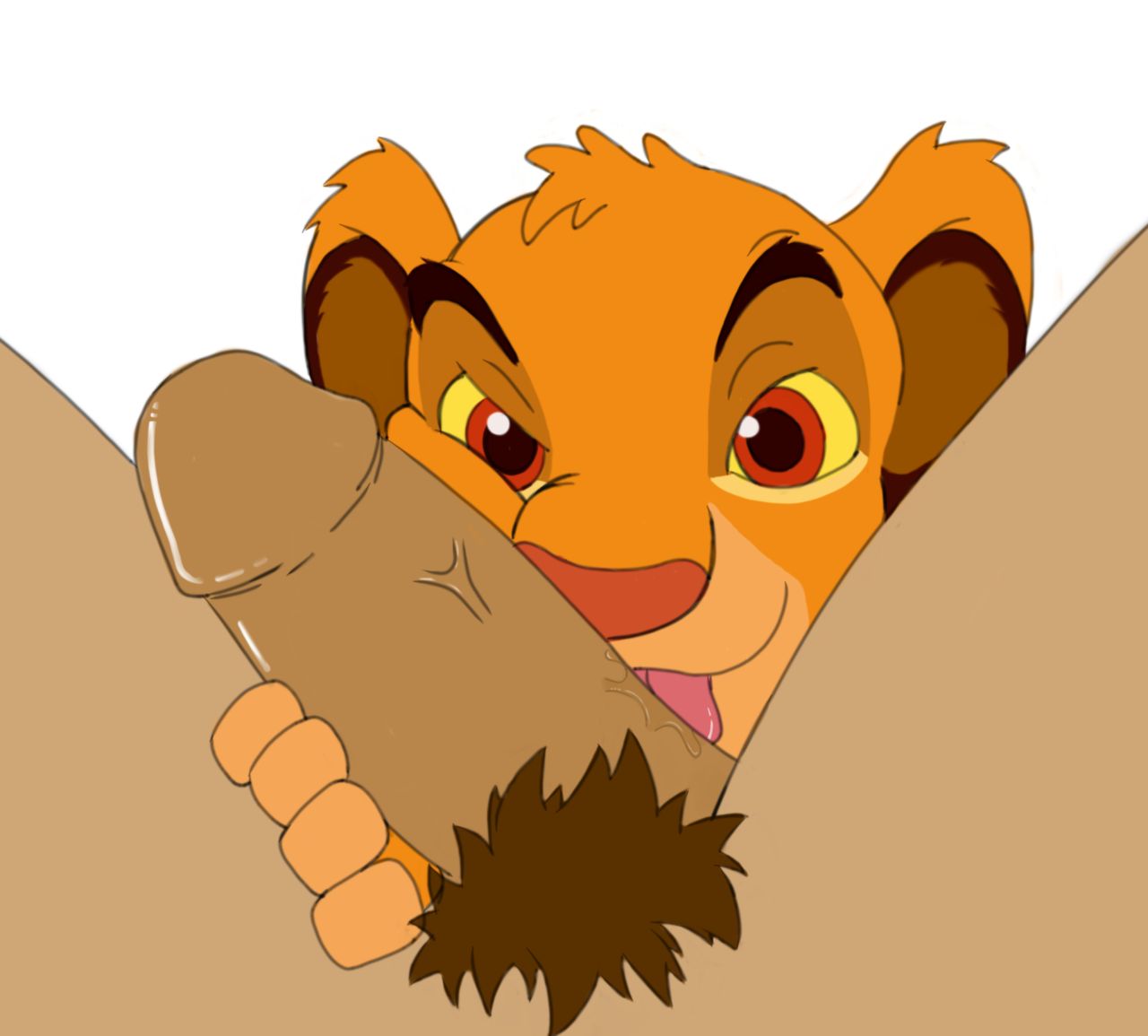 Simba x Male Human page 1 full