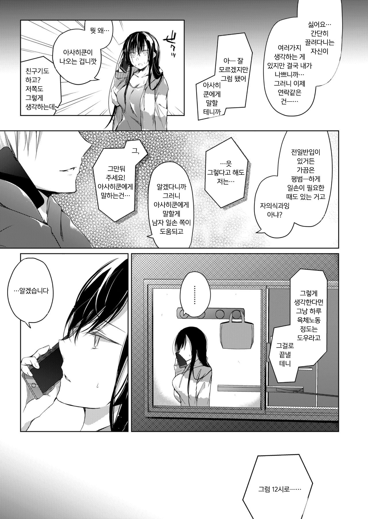 Ero Doujin Sakka no Boku no Kanojo wa Uwaki nante Shinai. 4 - She will never let me down. | 에로 동인작가인 내 여자친구는 바람따위 피지 않아 4 page 12 full