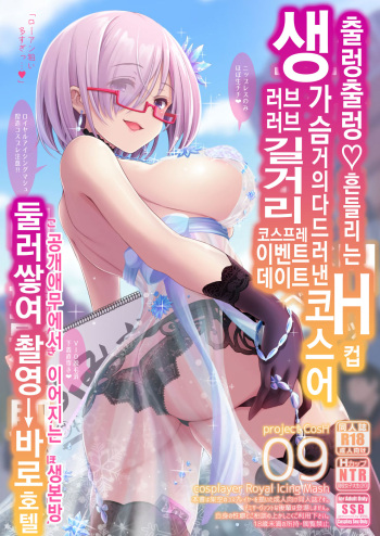 (COMIC1☆15) [SSB (Maririn)] Purupuru Yurasu H-Cup Namachichi Hobo Marudashi Layer Icha Love Rojou CosEve Date (Fate/Grand Order) [Korean] cover