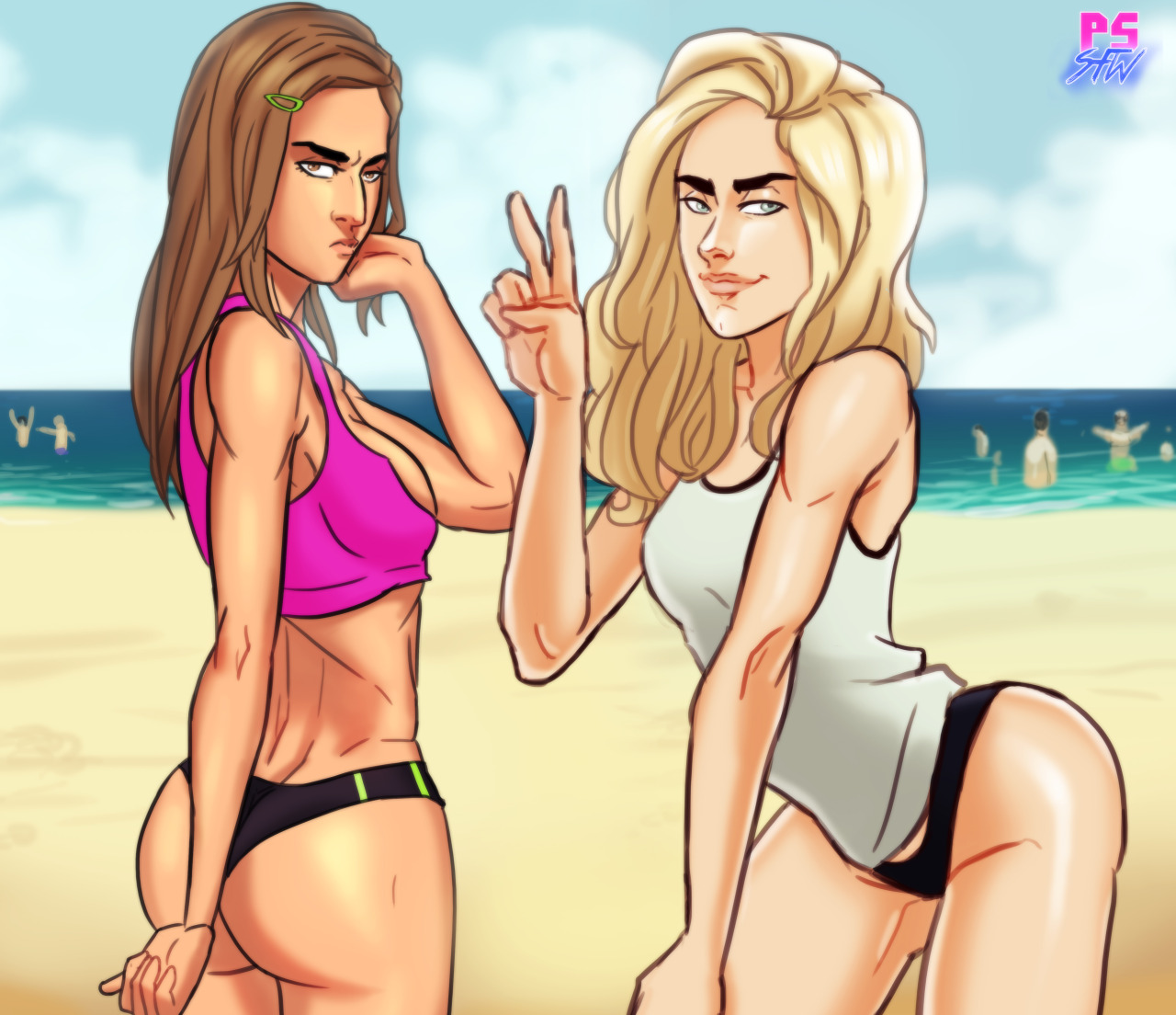 Erica Andreyko & Brianna page 1 full