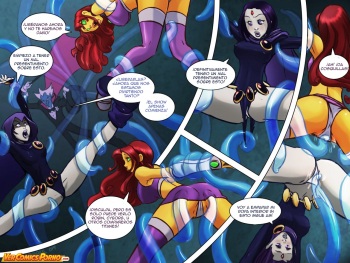 [Shoogerbare] Tentacled Titans (Teen Titans) [Spanish] cover