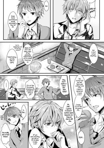 [Aji Pontarou] Onna ni Natte Koishite | I Became a Woman and Fell in Love (Kanojo e Class Change! ~Onna ni Natte Koishite~) [English] [Digital] cover