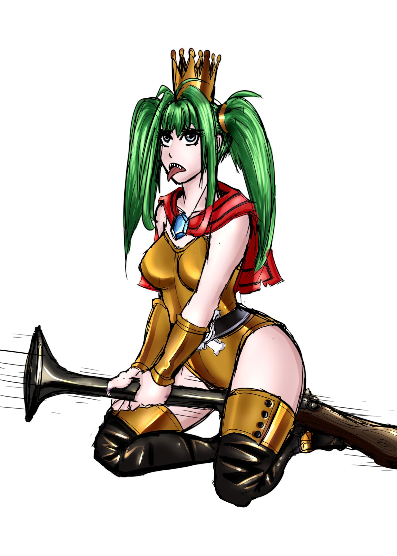 King K. Rool Humanized Genderbend page 2 full