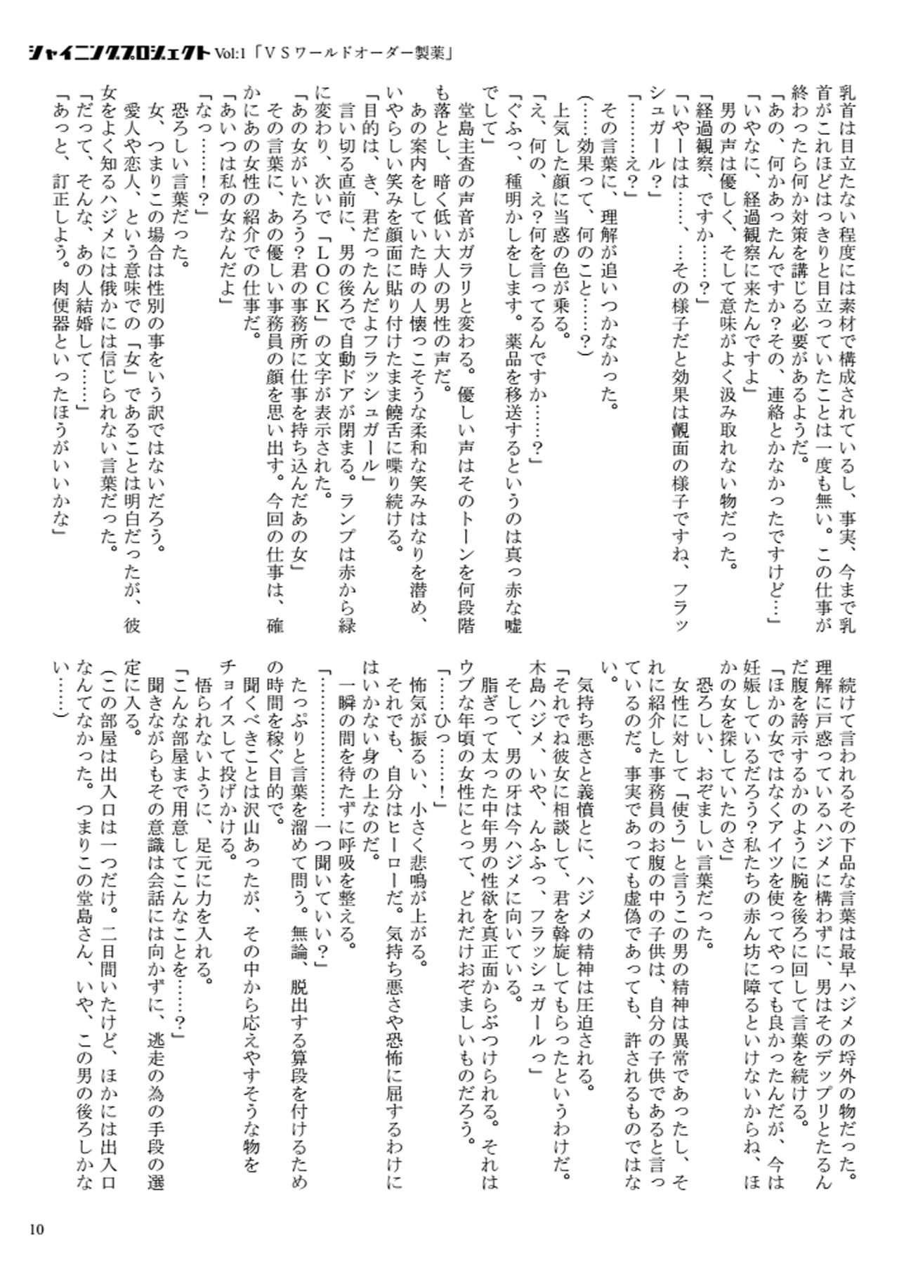 Shining Project! Vol 1 "VS World Order Seiyaku!" page 11 full