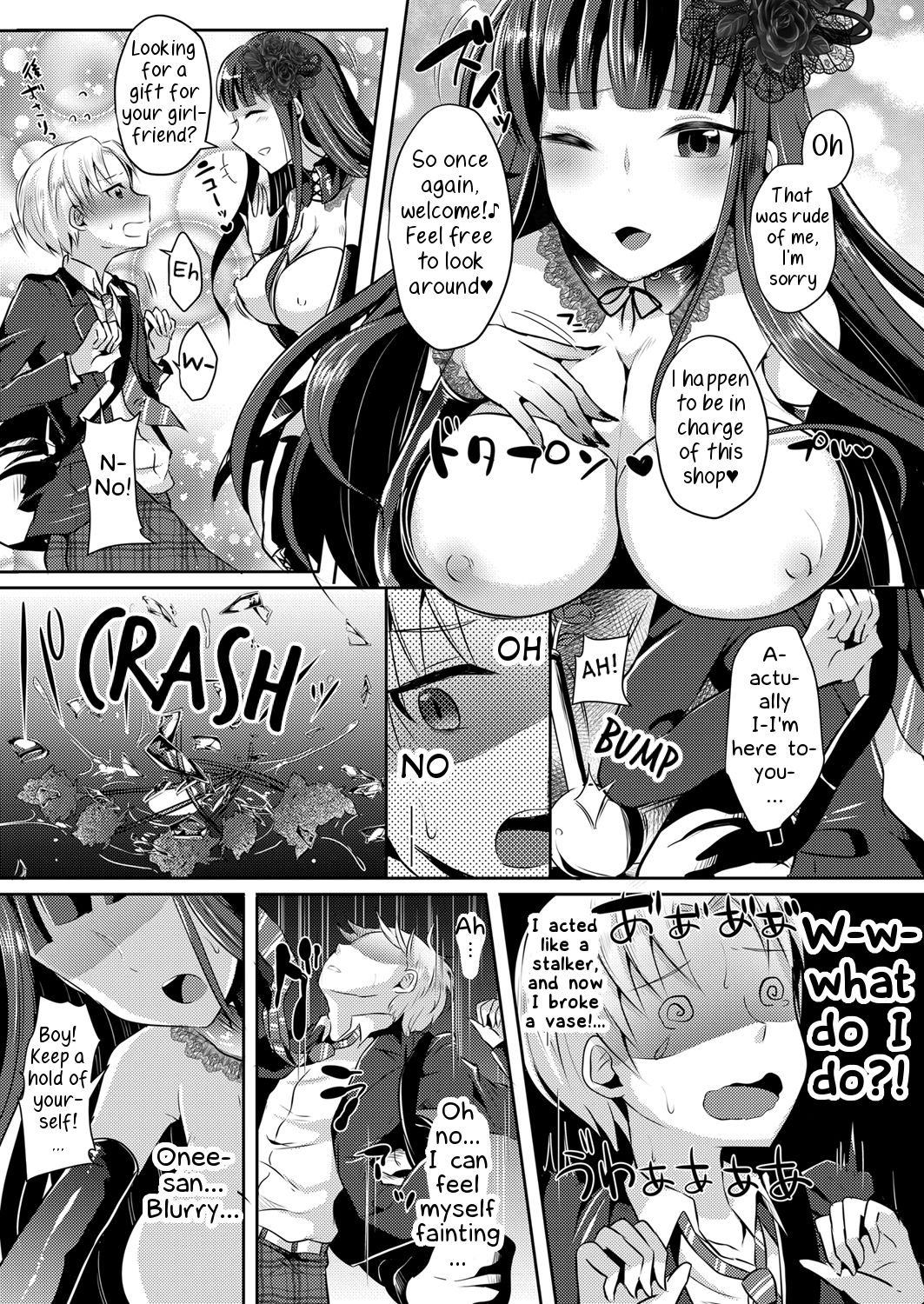 Boku ga Hitomebore Shita Gothic Onee-san wa Futanari datta Ken page 6 full