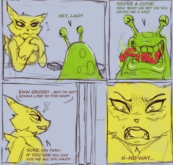 [Ungulatr] Renamon x Numemon - Straight (Digimon) cover