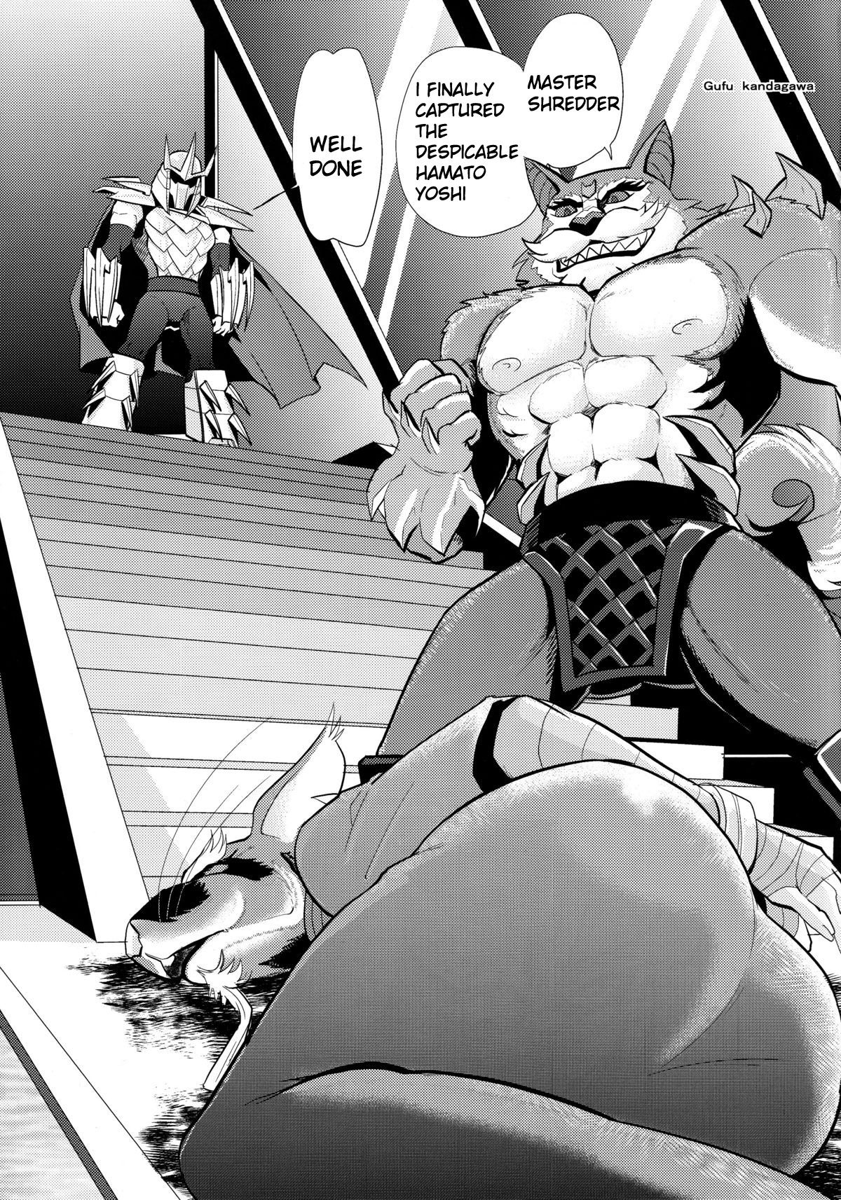 Splinter Sensei Kikiippatsu | Splinter Sensei's Crisis page 4 full