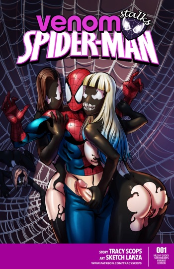 [Tracy Scops (Sketch Lanza)] Venom Stalks Spider-Man (Spider-Man) cover