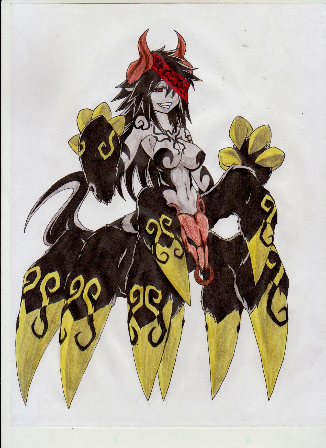 Ushi-Oni from the Monster Girl Encyclopedia page 12 full