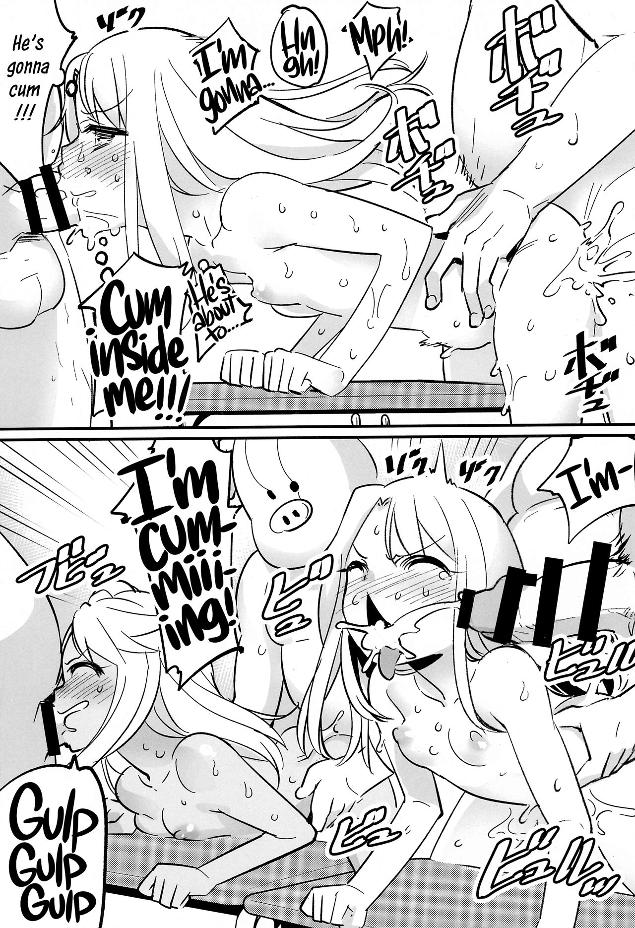 Illya to Kuro no Dohentai Kounai Roshutsu Sex!! | Illya and Kuro, the Kinky Girls having Public Sex at their School! page 7 full
