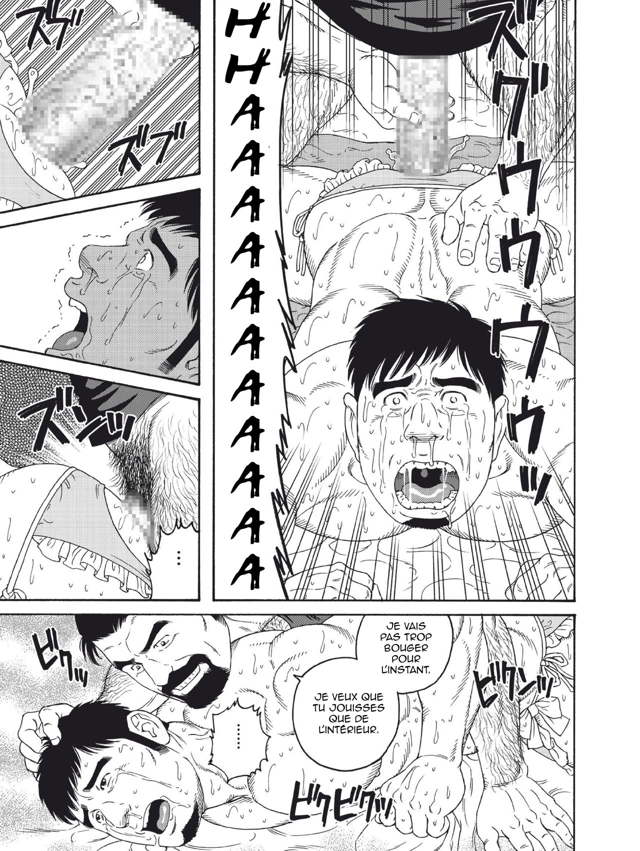 Shinyuu no Oyaji ni Mesu ni Sarete 4 | Comment Je Suis Devenu La Chienne Du Pere a Mon Meilleur Ami 4 page 9 full