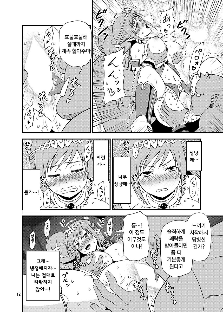 Zettai ni Ochinai Himekishi Elf VS Donna Onna demo Otosu Orc Gundan page 11 full