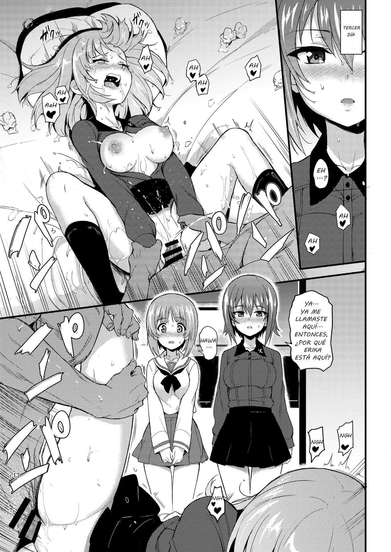 Nishizumi Shimai Ryoujoku 2 | Nishizumi Sisters Sexual Assault 2 page 11 full