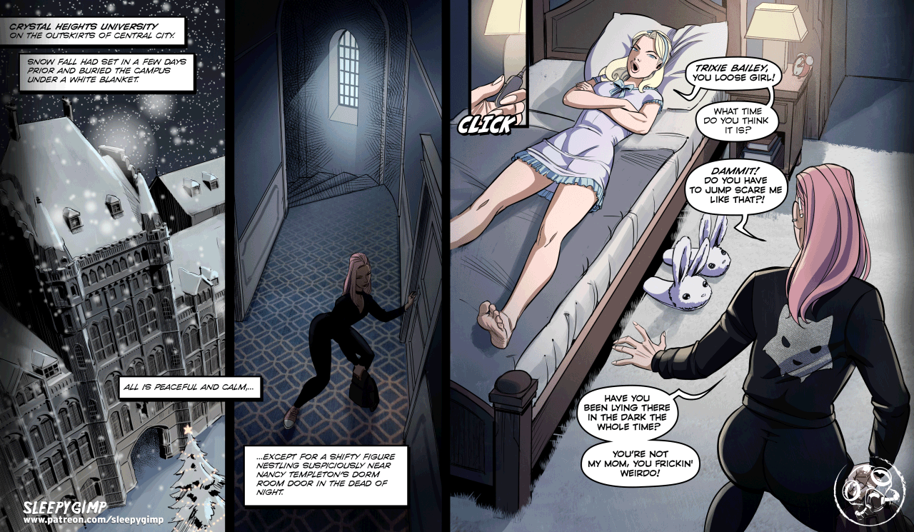 Nancy Templeton in Like a Thief in the Night page 1 full
