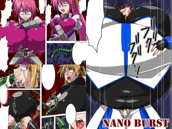 [Puchiota Rakugaki (Genzaburoh, tmzf)] nano burst (Mahou Shoujo Lyrical Nanoha) cover