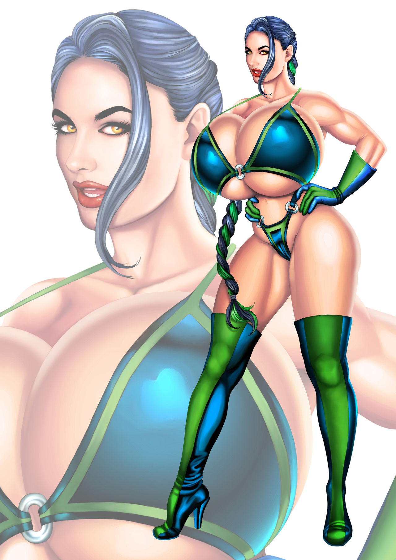 Pin-Ups & Superheroines page 7 full