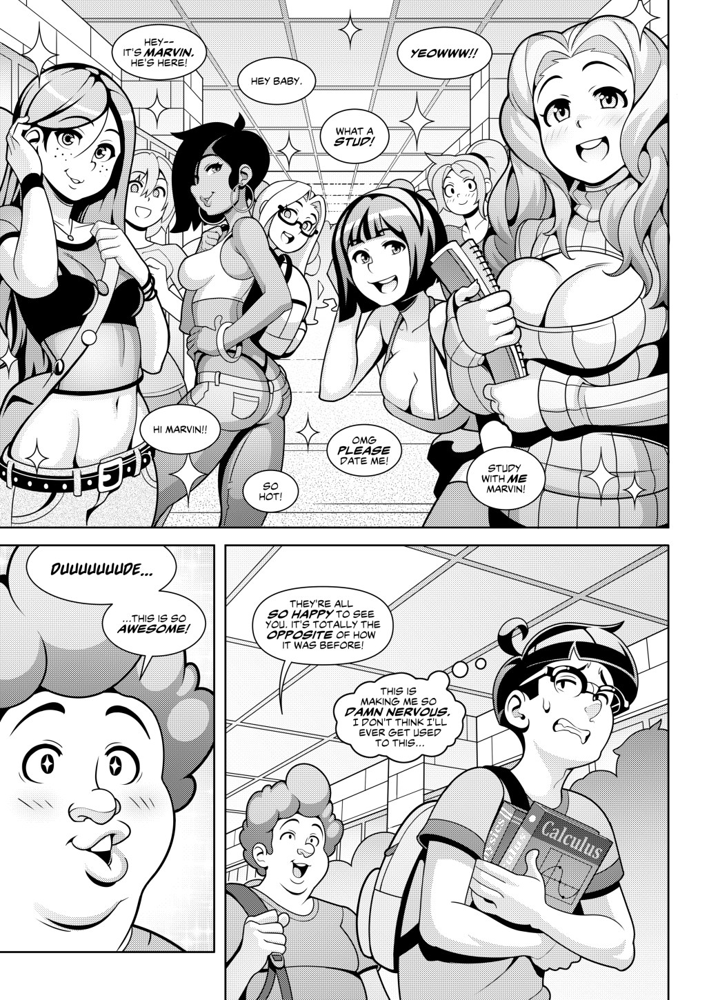 Hot Shit High! Chapter 2 page 9 full