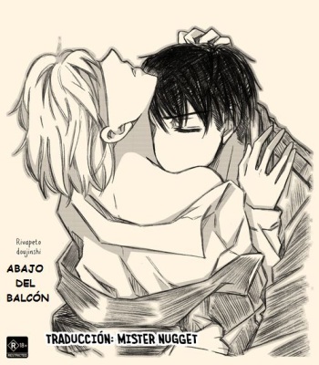 Rivetra Doujinshi Levi x Petra "Debajo del Balcón" cover