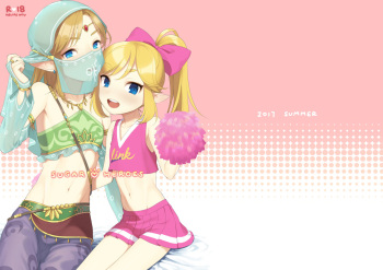 [broccoholic (MM)] Sugar Heroes (The Legend Of Zelda) [English] [Decensored] [Digital] cover