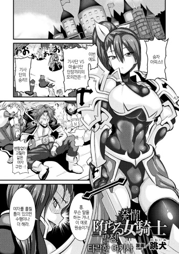 [Haneinu] Hatsujou! Ochiru Onna Kishi | 발정! 타락한 여기사 (Haiboku Otome Ecstasy Vol. 14) [Korean] [팀 마스터] [Digital] cover