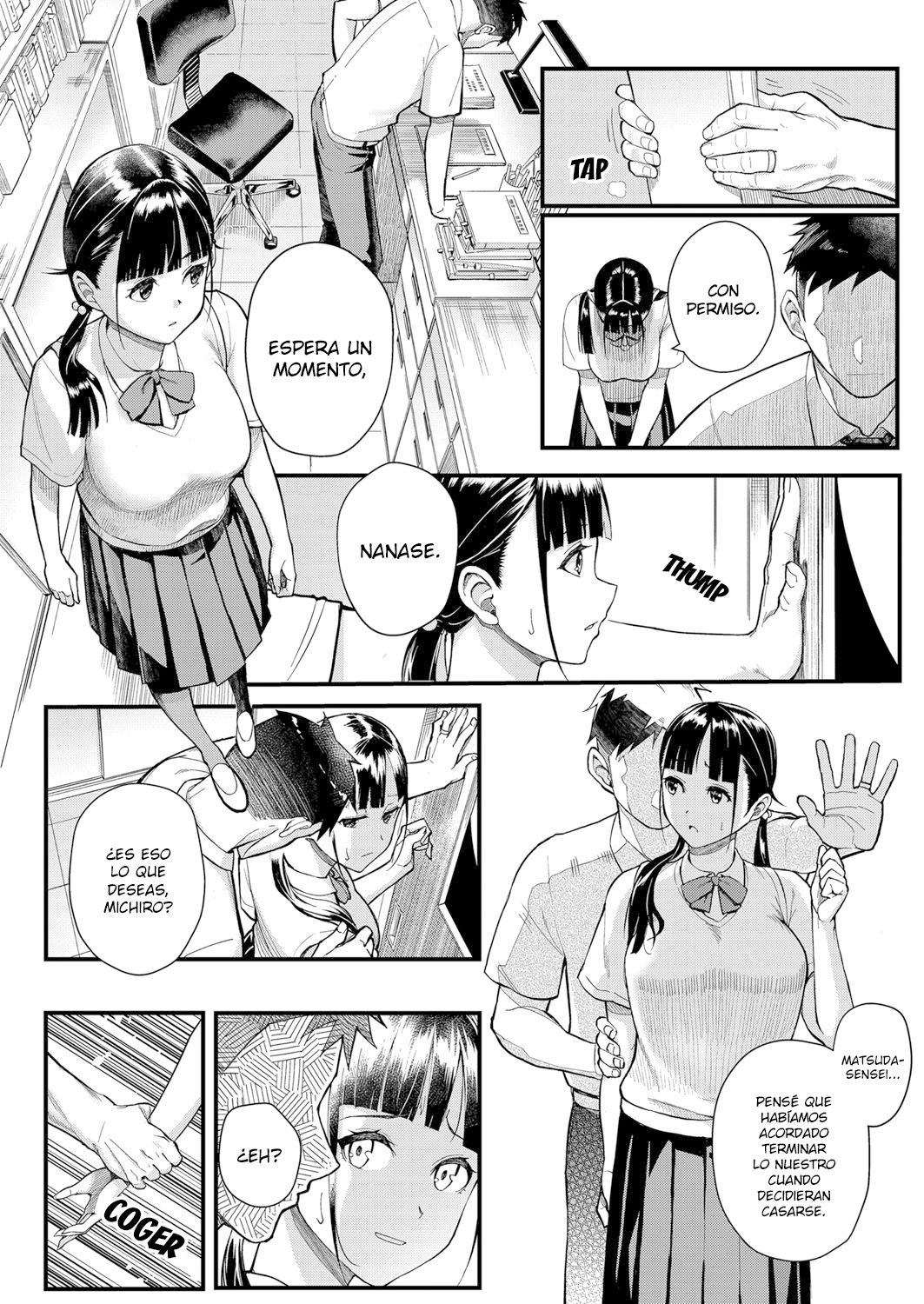 Juujun x Yokujou ~Furin Aite wa Jibun no Kyonyuu Seito~ | Obediencia X Pasión ~Una Aventura Amorosa con mi Estudiante de Grandes Pechos page 3 full