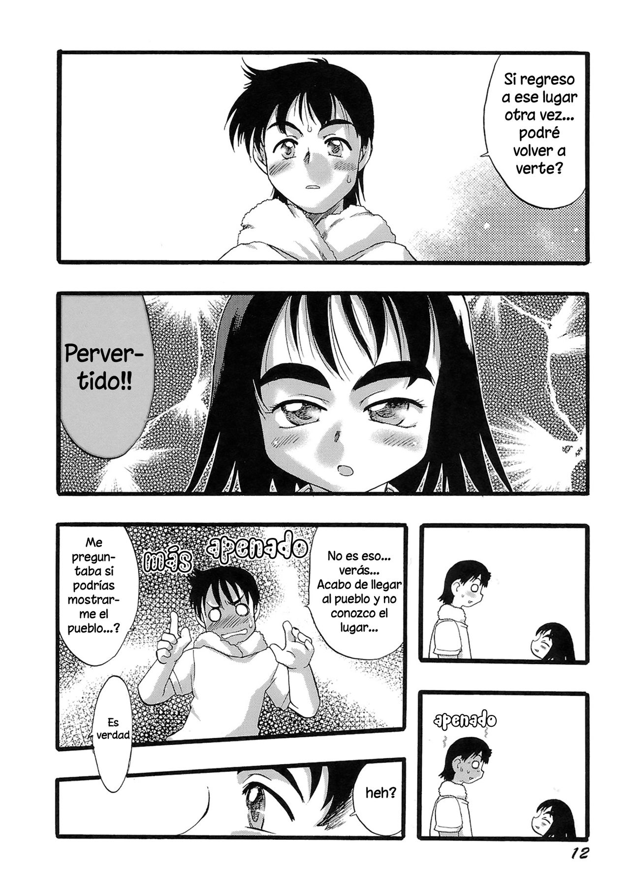 Osanaki Hana - Kami Haramishi Otome | El dios que vive en la montaña page 12 full