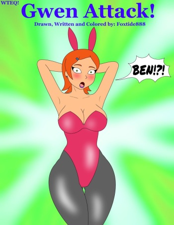 Gwen Attack (Ben 10) BunnyGirl Cosplay Version cover