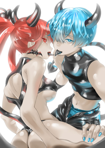 [Nankyoku Kishi] Rakudai Succubus to Yuutou Incubus cover