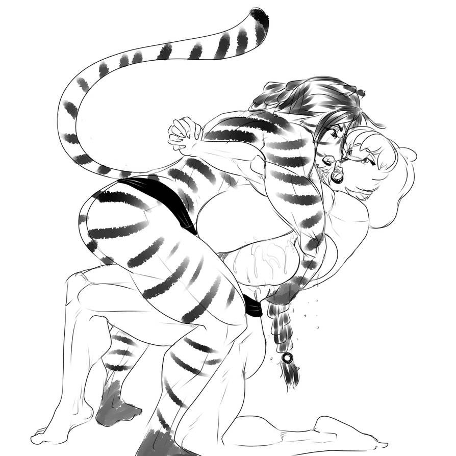 Masha vs Lihua in Sumo page 7 full