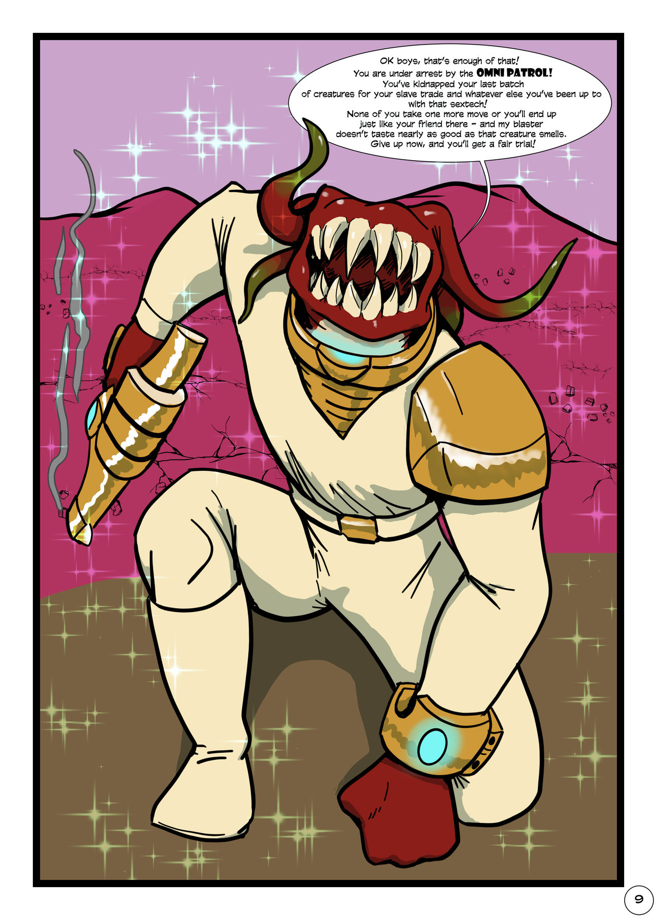 Omni Patrol #1 page 11 full