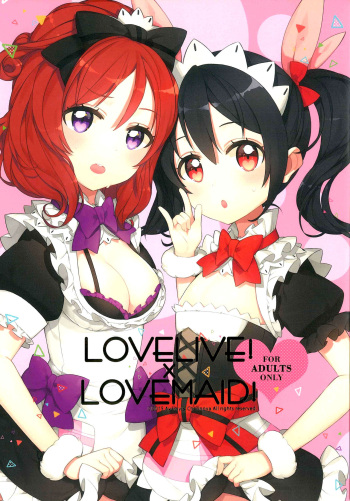 (C89) [AYAMY, Cherinova] LOVELIVE! x LOVEMAID! (Love Live!) cover