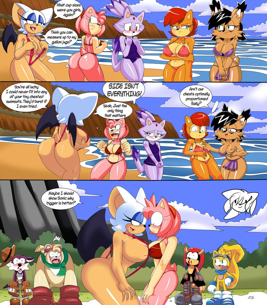 Sonic Girls Breast Expansion page 1 full